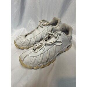 K-Swiss Extra Wide Trainers Size 10.5 03426-129-XW White